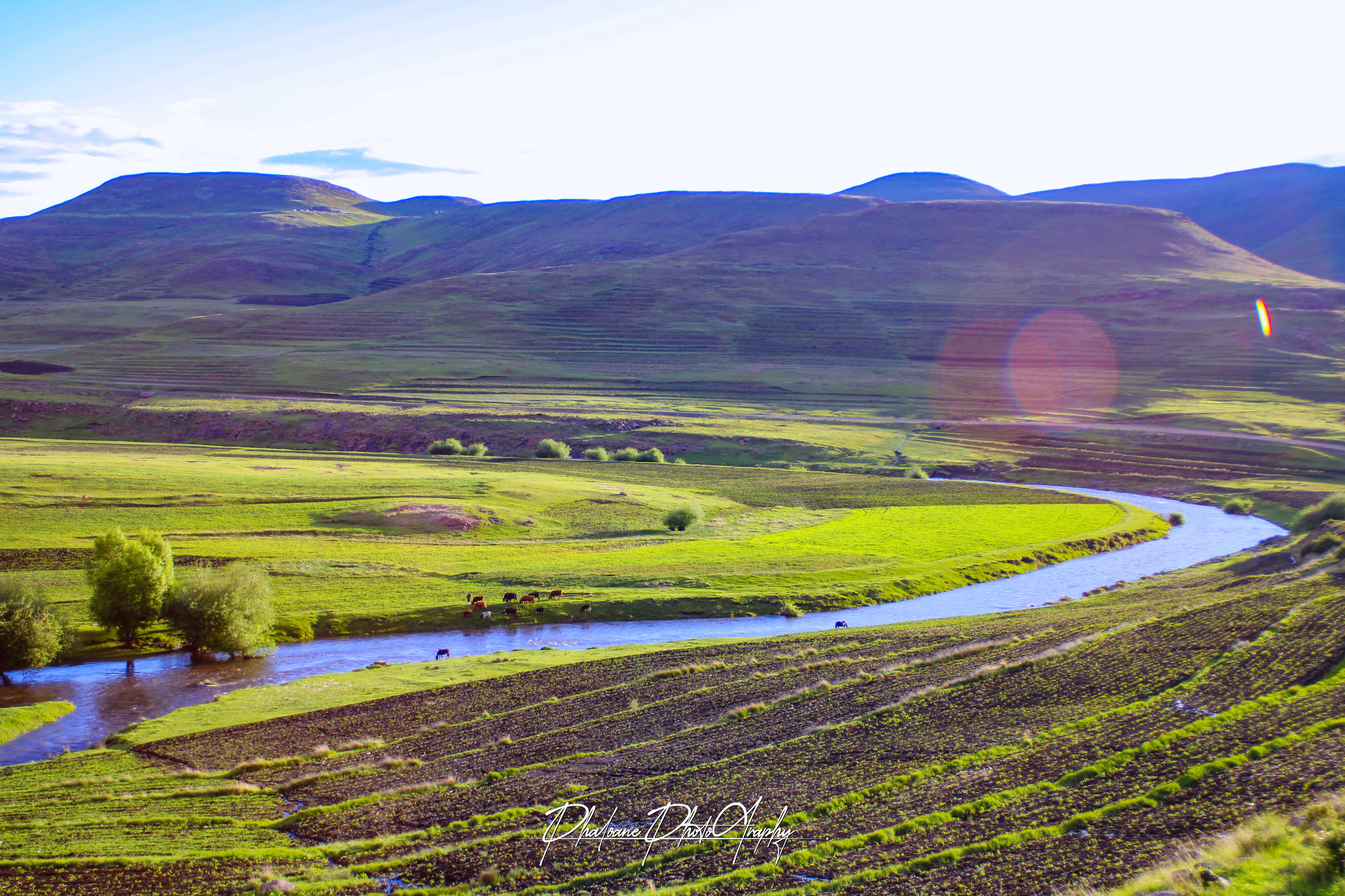 Lesotho landscape photo